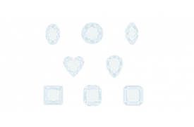A Diamond Shape Infographic 